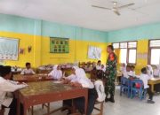 Babinsa Koramil 2307/Ciwandan Tanamkan Semangat Bela Negara kepada Pelajar