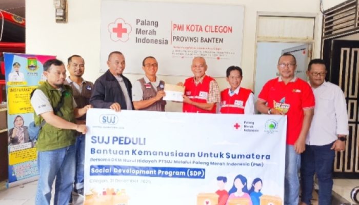 PT Sentra Usahatama Jaya Salurkan Bantuan untuk Korban Banjir Bandang dan Longsor di Sumatera melalui PMI