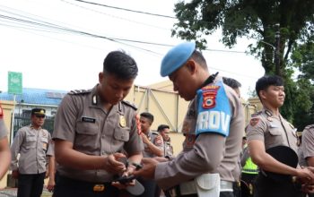 Propam Polres Maros Gelar Kegiatan Penegakan Disiplin Internal Polri