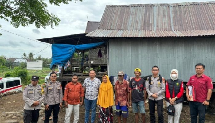 Bakti Sosial Kesehatan Polres Jeneponto Sentuh Hati Keluarga Prasejahtera, Lurah Manjangloe Bantu Fasilitasi