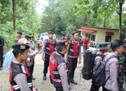 Libatkan Ratusan Personel, Polres Maros Gelar Operasi Kemanusiaan Aman Nusa II, Fokus Cari Korban Pesawat Jatuh ATR 24-500