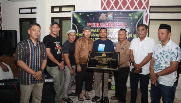 Sebelum Pergi, Kapolres Jeneponto Resmikan Asrama Kerta Karma – Hadiah Bakti untuk Personel