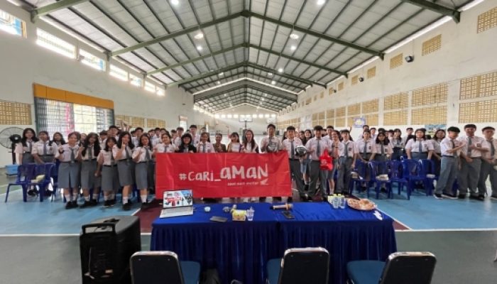 AHM dan Honda Babel Edukasi Safety Riding Pelajar Pangkalpinang