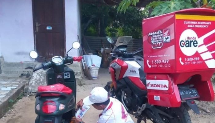 Layanan Bantuan Darurat Disiapkan Honda untuk Jamin Keamanan Konsumen di Muntok