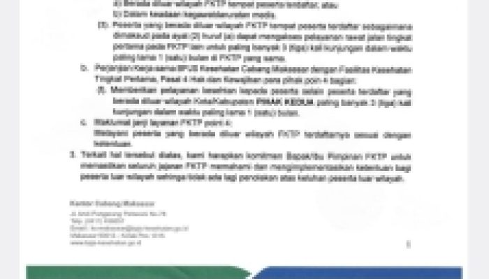 BPJS Berlakukan Pelayanan Luar Wilayah, Puskesmas Tanakeke Dorong Percepatan Pindah Faskes