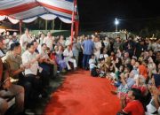 Pengungsi Senang Prabowo Rayakan Tahun Baru di Posko Batu Hula: Mudah-mudahan Terus Dibantu