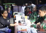 Malam Tahun Baru di Posko Pengungsian Batu Hula Meriah: Warga Cek Kesehatan, Anak-anak Dapat Mainan