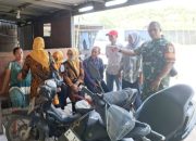 Babinsa Koramil 2307/Ciwandan Aktif Dukung Kesehatan Balita dan Pendataan Warga Lewat Kegiatan Puanter