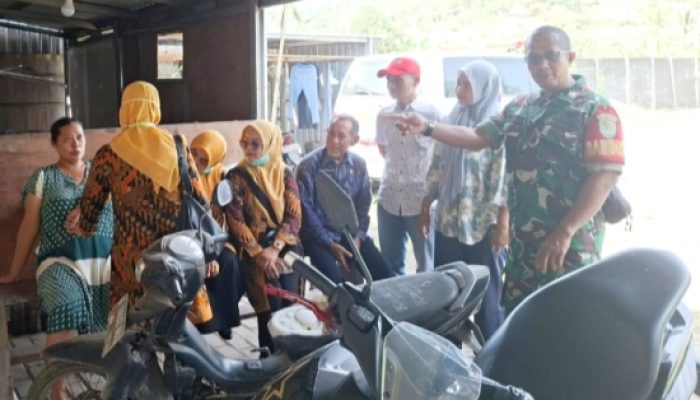 Babinsa Koramil 2307/Ciwandan Aktif Dukung Kesehatan Balita dan Pendataan Warga Lewat Kegiatan Puanter
