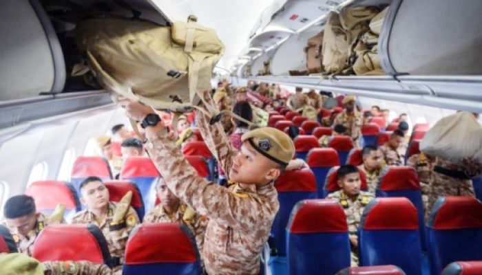 1.138 Praja IPDN Dikirim ke Aceh Tamiang, Bersihkan Kantor-kantor Dinas Terdampak Banjir