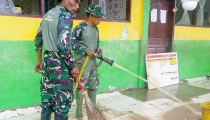 Jelang Semester Baru, Pembersihan Sekolah di Pidie Jaya hingga Aceh Tamiang Dikebut