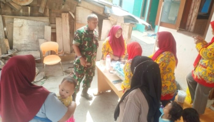Babinsa Koramil 2307/Ciwandan Perkuat Data Wilayah Lewat Kegiatan Puanter di Cilegon