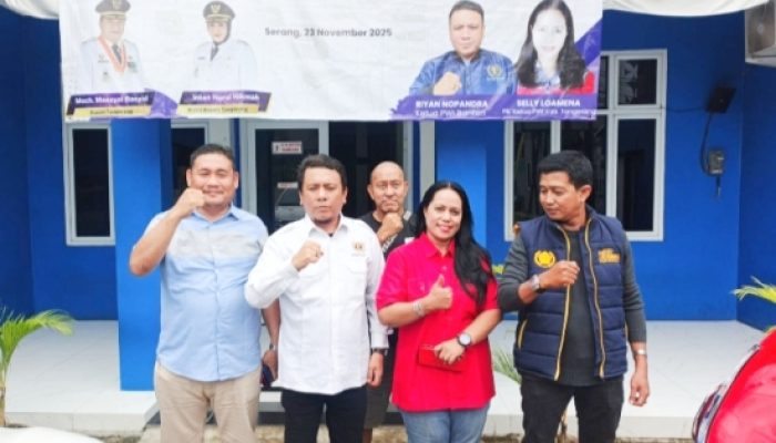 Penguatan Organisasi, Ketua PWI Banten Rian Nopandra  Kunjungi Sekretariat PWI Kabupaten Tangerang