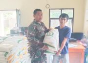 Babinsa Koramil 2302/Bojonegara Aktif Puanter, Data Warga Kontrakan dan Salurkan Beras Bulog