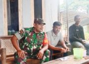 Babinsa Koramil 2305/Cinangka Gencarkan Komsos, Ajak Warga Jaga Kebersihan dan Keamanan Lingkungan