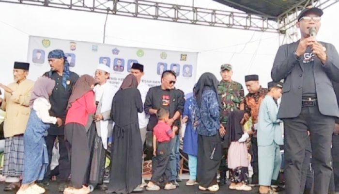 BPPKB DPAC Mancak Gelar Silaturahmi Akbar dan Santuni 500 Anak Yatim di Milad ke-7