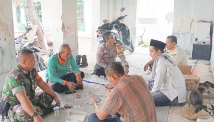 Babinsa Ciwandan Gencarkan Komsos, Dorong Gotong Royong dan Kamtibmas di Wilayah Binaan