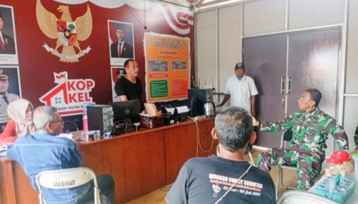 Babinsa Koramil Cilegon Perkuat Komsos, Kawal Rencana Pembangunan KDKMP di Dua Wilayah