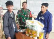 Babinsa Koramil Bojonegara Aktif Dampingi Puanter, Kawal Distribusi Beras Bulog dan Jalin Komunikasi dengan Pedagang