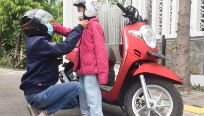 Kampanye #Cari_Aman tekankan pentingnya helm dan jaket saat anak dibonceng