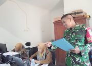 Babinsa Koramil 2304/Anyar Aktif Data Warga Belum Miliki Akta dan Belum Terima Bantuan