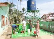 Air Kini Mengucur di Berbagai Titik di Aceh Tamiang Berkat Sumur Bor Dibangun TNI AD