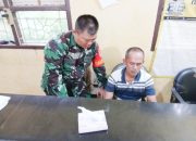 Babinsa Koramil 2305/Cinangka Aktif Dukung Akurasi Data Kependudukan di Wilayah Cinangka