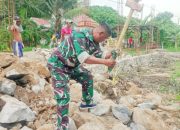 Babinsa Koramil 2302/Bojonegara Gelar Karya Bakti, Wujud Nyata Kepedulian TNI kepada Warga