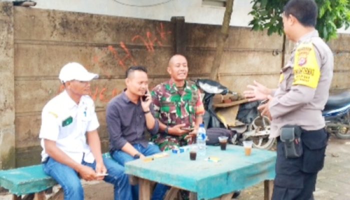Babinsa Koramil 2307/Ciwandan Ajak Warga Aktif Gotong Royong Cegah DBD