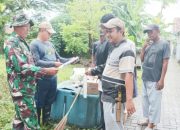 Babinsa Koramil Cilegon Bersama Warga dan Aparat Perkuat Lingkungan Lewat Karya Bhakti Drainase