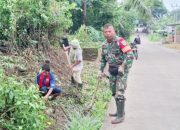 Babinsa Koramil Anyar Perkuat Gotong Royong Lewat Karya Bakti di Desa Bandulu dan Bunihara