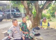 Babinsa Koramil 2306/Mancak Perkuat Komsos Bahas Gotong Royong dan Keamanan Lingkungan