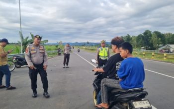 Tegas, Polisi Di Maros Bakal Kandangkan Tiga Bulan Kendaraan Sitaan Balap Liar Selama Ramadan