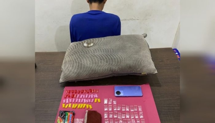 Pengedar Sabu di Pangkalpinang Diringkus Polda Babel, 48 Klip Sabu Disembunyikan di Bantal