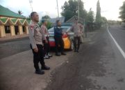 Polsek Batang Laksanakan Patroli Subuh, Cegah Balapan Liar di Jalan Poros Tarowang