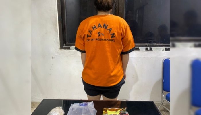 Geledah Kontrakan Pangkalpinang Ditresnarkoba Polda Babel Amankan 1,1 Kg Sabu Dari IRT