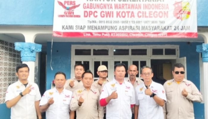 DPC GWI Kota Cilegon Resmikan Kantor Sekretariat Baru, Perkuat Soliditas dan Profesionalisme Wartawan