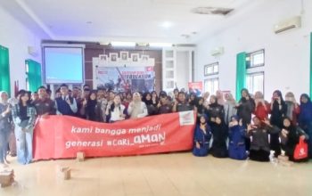 Honda Babel Edukasi Safety Riding di SMKN 1 Pangkalan Baru