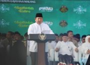 Di Hadapan Warga NU, Prabowo: Saya Tidak Akan Mundur Setapak Pun Berantas Korupsi