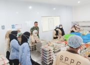 Babinsa Koramil 2301/Cilegon Aktif Dukung Puanter dan Distribusi MBG di Sekolah Kejuruan