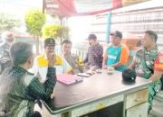 Babinsa Koramil 2307/Ciwandan Perkuat Komsos, Dorong Keamanan dan Kebersihan Lingkungan