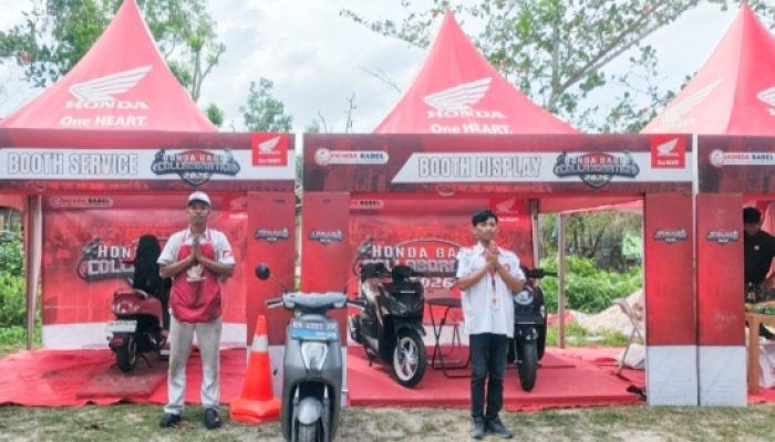 Honda Babel padukan layanan motor, hiburan, dan dukungan UMKM lokal