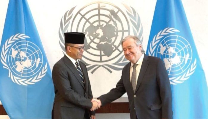 Bertemu Menlu Sugiono, Sekjen PBB Dukung Peran Indonesia di Board of Peace