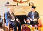 Bertemu Wakil Palestina di PBB, Menlu Sugiono Tegaskan Dukungan Indonesia untuk Palestina