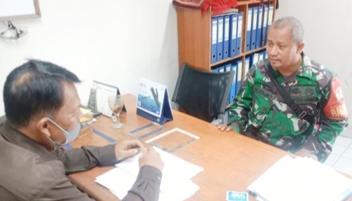 Jelang Ramadan, Babinsa Koramil 2303/Pulomerak Perkuat Komsos Bahas Keamanan Perusahaan dan Lingkungan