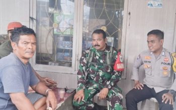 Babinsa Koramil 2302/Bojonegara Gencar Komsos, Perkuat Keamanan dan Budaya Gotong Royong