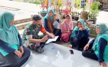 Babinsa Koramil 2306/Mancak Gencar Pendataan Balita dan Warga, Perkuat Data Teritorial di Wilayah