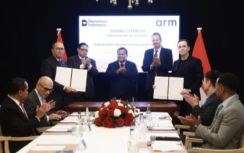 Prabowo Saksikan Kerja Sama Danantara–Arm Limited Inggris, Bidik Jadi Pemain Industri Chip Global