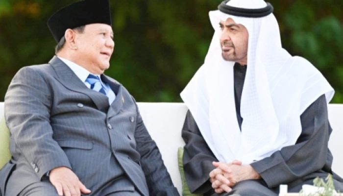 Lanjutkan Lawatan ke UEA, Prabowo Temui Presiden MBZ Bahas Penguatan Investasi