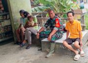 Babinsa Koramil 2302/Bojonegara Gencarkan Komsos, Bahas Keamanan dan Gotong Royong di Dua Desa